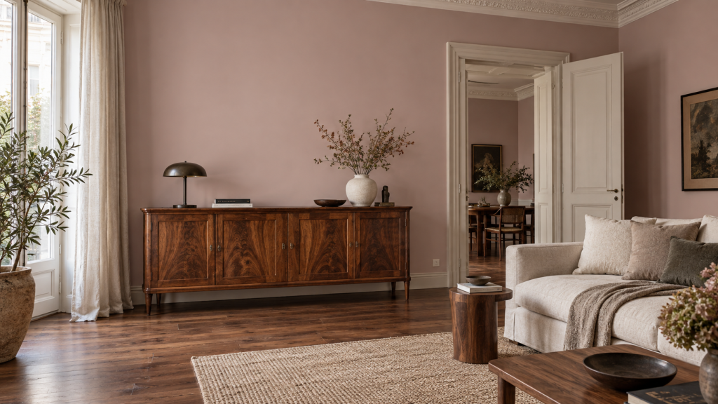 Legno e colori per il salotto 2
